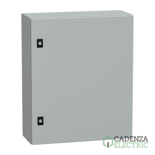 Spacial CRN con puerta ciega sin placa de montaje Alt600xAnch500xProf200; IP66; IK10; RAL7035 ref. NSYCRN65200 Schneider Electri