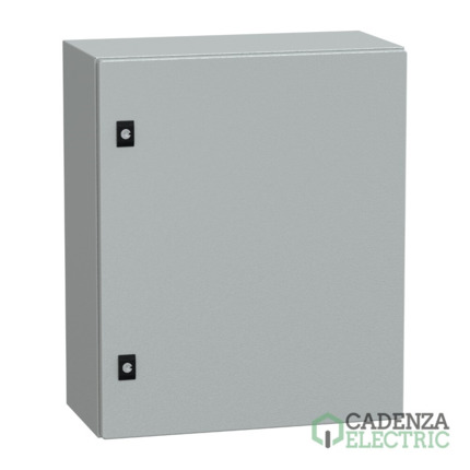 Compra Spacial CRN con puerta ciega sin placa de montaje Alt600xAnch500xProf250; IP66; IK10; RAL7035 ref. NSYCRN65250 Schneider Electric al mejor precio | Cadenza Electric