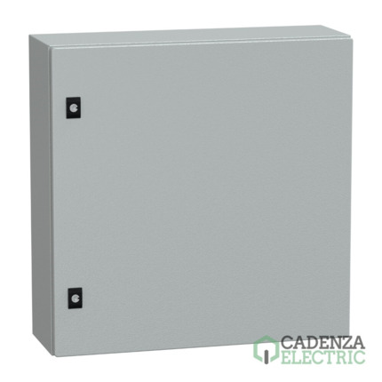 Compra Spacial CRN con puerta ciega sin placa de montaje Alt600xAnch600xProf200; IP66; IK10; RAL7035 ref. NSYCRN66200 Schneider Electric al mejor precio | Cadenza Electric