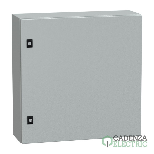 Spacial CRN con puerta ciega sin placa de montaje Alt600xAnch600xProf200; IP66; IK10; RAL7035 ref. NSYCRN66200 Schneider Electri