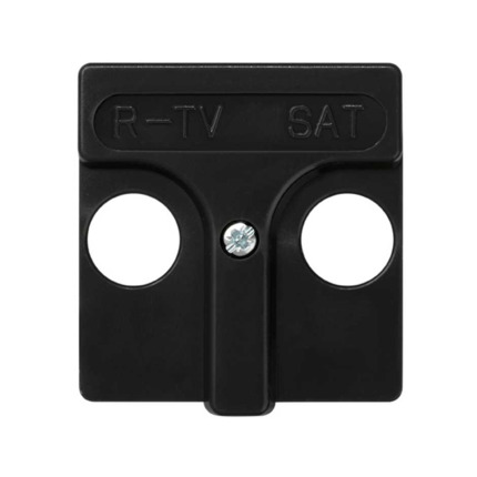 Comprar TAPA 45X45 MM PARA R-TV SAT GRAFITO Simon ref. 27097-38 al mejor precio | Cadenza Elecric