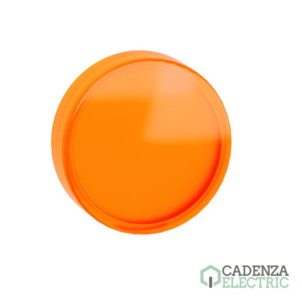 Compra Tapa de lente plana naranja para piloto LED Harmony XB4 y XB5 ref. ZBV0153 Schneider Electric al mejor precio | Cadenza Electric