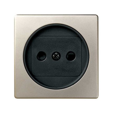 Comprar TAPA ENCHUFE 2P CON SEGURIDAD Simon ref. 82040-34 al mejor precio | Cadenza Elecric