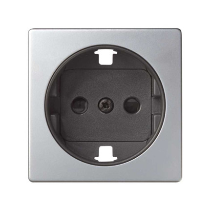 Comprar TAPA ENCHUFE 2P + TT LATERAL + SEGURIDAD Simon ref. 82041-33 al mejor precio | Cadenza Elecric