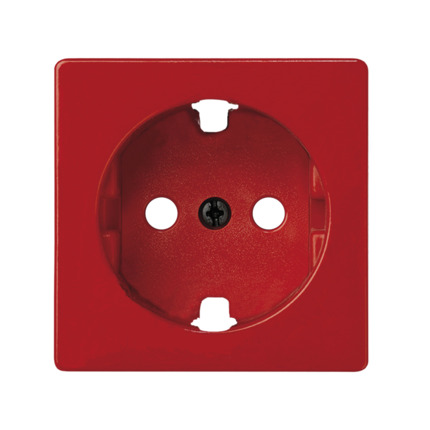 Comprar TAPA ENCHUFE 2P+TT LATERAL ROJA+SEGURID. Simon ref. 82041-37 al mejor precio | Cadenza Elecric