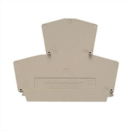 Comprar TAPA FINAL DOBLE PISO 2,5 / 4 Weidmuller WAP WDK 2,5 ref. 105910 / 1059100000 | Precio: 1,6335 €