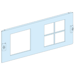 Tapa metálica perforada, 4 módulos 144 144 mm + 4 aparatos 72 72 mm ref. 3912 Schneider Electric [PLAZO 3-6 SEMANAS]