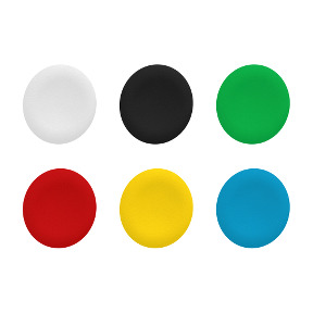 Tapa para pulsador circular ø30 - con set de 6 colores ref. ZBA9 Schneider Electric [PLAZO 3-6 SEMANAS]