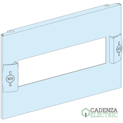 Compra Tapa, PrismaSeT G y P, 3 Módulos, para 300mm (an.) ref. LVS03213 Schneider Electric al mejor precio | Cadenza Electric