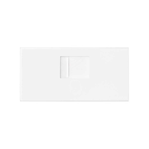 Tapa v&d plana CG para 1 RJ45 Simon ref. 10000005-230