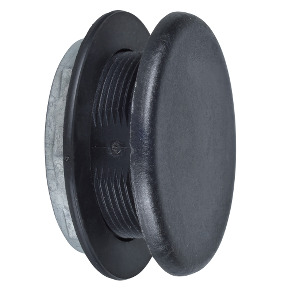 tapón obturador redondo negro para taladro Ø30 ref. 9001K52 Schneider Electric [PLAZO 3-6 SEMANAS]