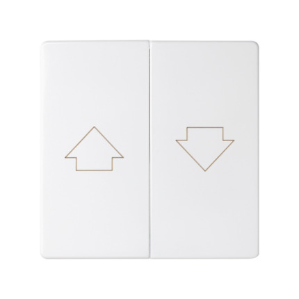 Comprar Tecla doble persianas con enclavamiento   Simon ref. 8200028-090 al mejor precio | Cadenza Elecric