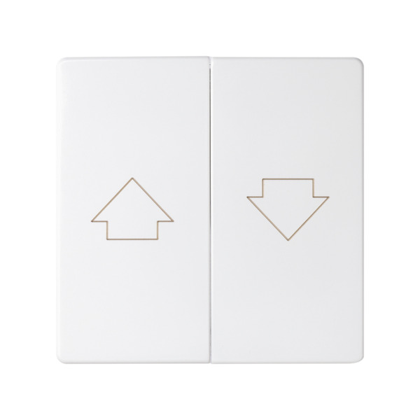 Tecla doble persianas con enclavamiento   Simon ref. 8200028-090