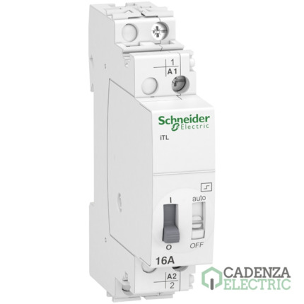 Compra Telerruptor Acti9 iTL; 1P; 16A; 230VCA/110VCC ref. A9C30811 Schneider Electric al mejor precio | Cadenza Electric