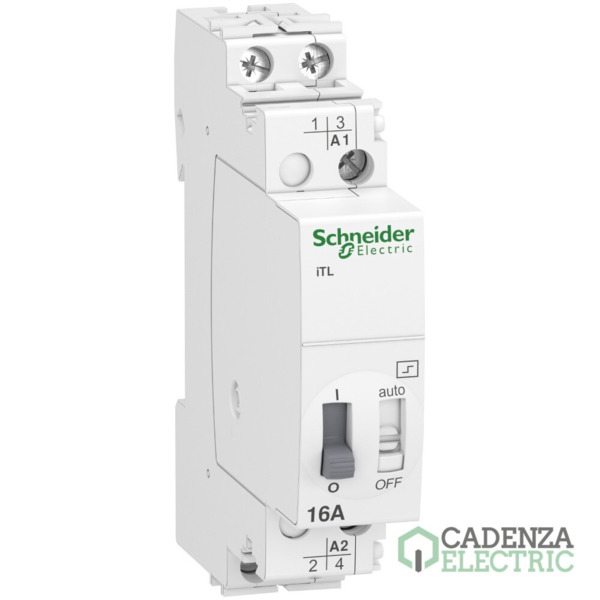Telerruptor Acti9 iTL; 2P; 16A; 230VCA/110VCC ref. A9C30812 Schneider Electric