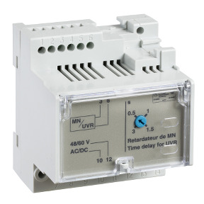 Temporizador regulable para MN- 380/480 V CA ref. 33683 Schneider Electric [PLAZO 3-6 SEMANAS]