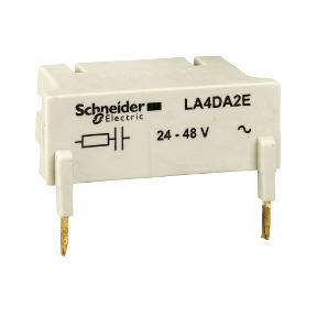 TeSys D - bloque antiparasitario - circuito RC - 24...48 V CA ref. LA4DA2E Schneider Electric [PLAZO 3-6 SEMANAS]
