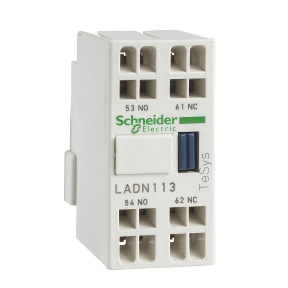 TeSys D - Bloque de contactos aux - 1 NA + 1 NC - conexión por resorte ref. LADN113G Schneider Electric [PLAZO 3-6 SEMANAS]