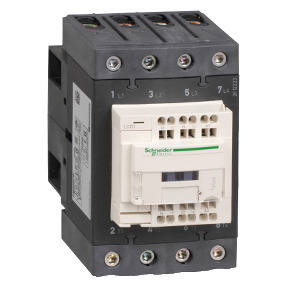 TeSys D - Contactor - 4P(4 NA) AC-1 - <=440 V 60 A - 24 V CA 50/60 Hz - resorte ref. LC1DT60A3B7 Schneider Electric [PLAZO 8-15