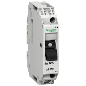 TeSys GB2 - Disyuntor magnetotérmico - 1P - 0,5 A - Id = 6,6 A ref. GB2CB05 Schneider Electric [PLAZO 3-6 SEMANAS]