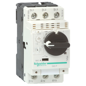 TeSys GV2 - Disyuntor magnetotérmico - 0,1…0,16 A - conexión por tornillo ref. GV2P01 Schneider Electric [PLAZO 3-6 SEMANAS]