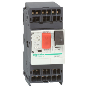 TeSys GV2 - Disyuntor magnetotérmico - 0,16...0,25 A - conexión por resorte ref. GV2ME023 Schneider Electric [PLAZO 3-6 SEMANAS]