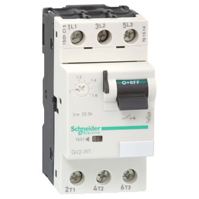TeSys GV2 - Disyuntor magnetotérmico - 0,25…0,40 A - conexión por tornillo ref. GV2RT03 Schneider Electric [PLAZO 3-6 SEMANAS]