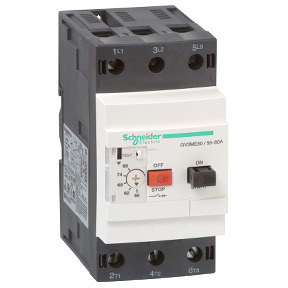 TeSys GV3 - Disyuntor magnetotérmico - 56…80 A - conexión por tornillo ref. GV3ME80 Schneider Electric