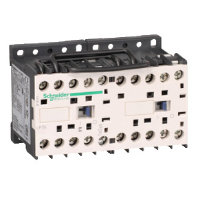 TeSys K - Contactor inversor 3P AC-3 - <=440 V 12 A - bobina 72 VCD - Antip ref. LP5K1201SW3 Schneider Electric [PLAZO 8-15 DIAS