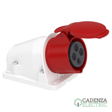 Compra Toma de pared PK Patrika FAST 16 A IP44 380 V 3P+T 50-60 Hz ref. PKY16W434 Schneider Electric al mejor precio | Cadenza Electric
