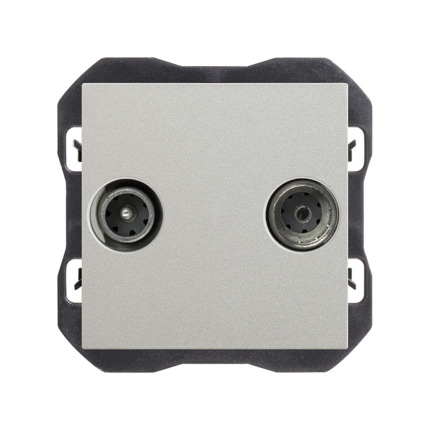 Comprar Toma R-TV+Sat Unica Simon ref. 20000486-093 al mejor precio | Cadenza Elecric