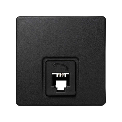 Comprar TOMA TELEFONO RJ11 (GRAFITO) Simon ref. 73480-62 al mejor precio | Cadenza Elecric