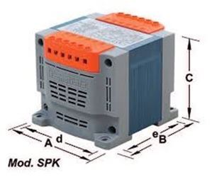 TRANSFORMADOR MONOFÁSICO PARA ILUMINACIÓN DE PISCINAS ref. 235B50SPK01