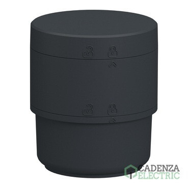 Compra Unidad base Harmony XVB7, Ø70 mm, base DC con adaptador y tapa, gris ref. XVB7C21B Schneider Electric al mejor precio | Cadenza Electric