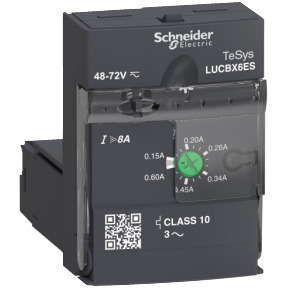 Unidad de control avanzada LUCB - clase 10 - 0,15...0,6 A - 48...72 V CD/CA ref. LUCBX6ES Schneider Electric [PLAZO 3-6 SEMANAS]