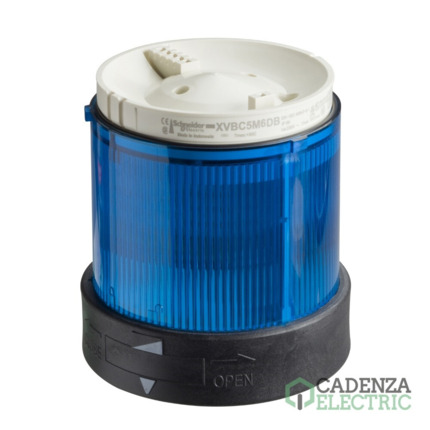 Compra Unidad iluminada - luz fixa - azul - 250 v, máx ref. XVBC36 Schneider Electric al mejor precio | Cadenza Electric