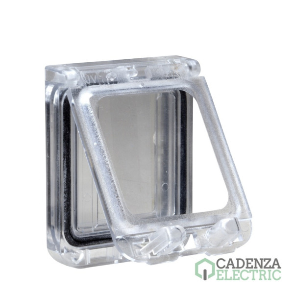 Ventanillas de plástico para aparellaje modular, Tapa alta. L78xW165xD15mm ref. NSYVA278M Schneider Electric