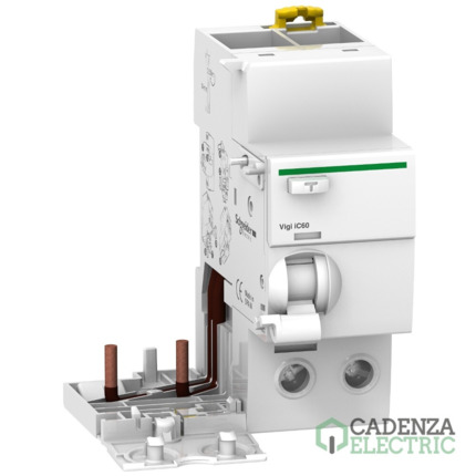 Compra Vigi iC60 2P 63A 30mA AC ref. A9V11263 Schneider Electric al mejor precio | Cadenza Electric
