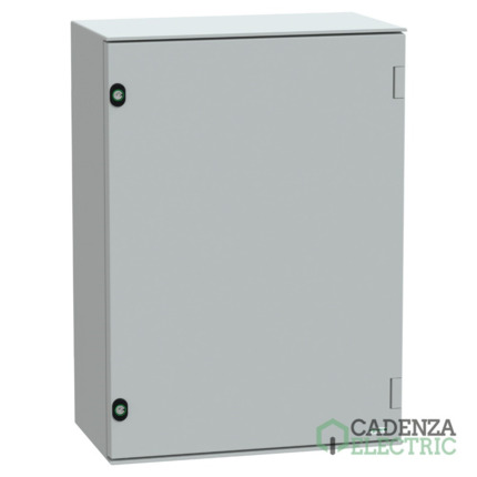 Compra wall-mounting enclosure polyester monobloc IP66 H747xW536xD300mm ref. NSYPLM75G Schneider Electric al mejor precio | Cadenza Electric