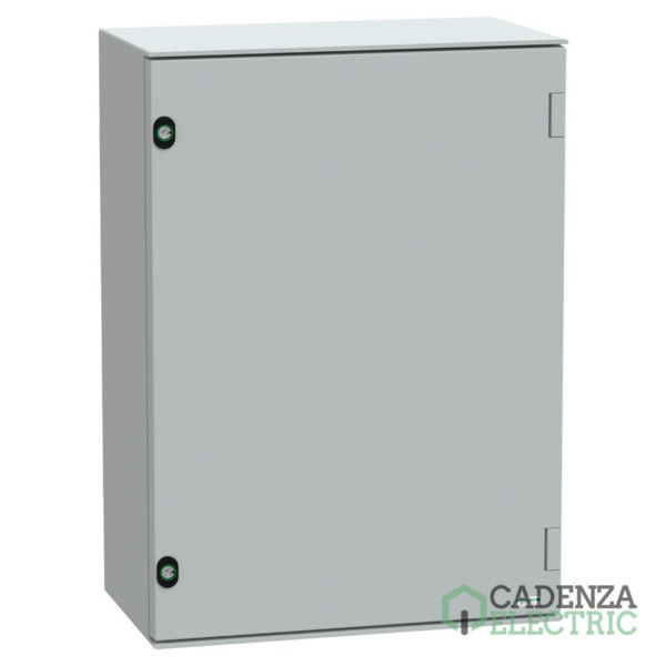 wall-mounting enclosure polyester monobloc IP66 H747xW536xD300mm ref. NSYPLM75G Schneider Electric