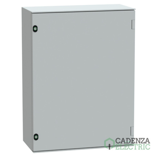wall-mounting enclosure polyester monobloc IP66 H847xW636xD300mm ref. NSYPLM86G Schneider Electric