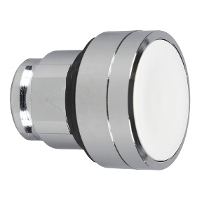 white flush pushbutton h ZB4BP183 Schneider Precio 54% Desc.