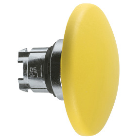 yellow Ø60 mushroom push ZB4BR516 Schneider Precio 54% Desc.