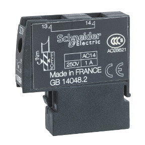 Contacto de señalización de defectos para bloque Vigi - 1 SDV 1NC - 250 V - 2 A ref. 19059 Schneider Electric [PLAZO 3-6 SEMANAS