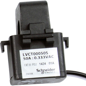 LVCT 50 A - 0.333 V output - split core CT - Ø=10 mm x H=11 mm ref. LVCT00050S Schneider Electric [PLAZO 3-6 SEMANAS]
